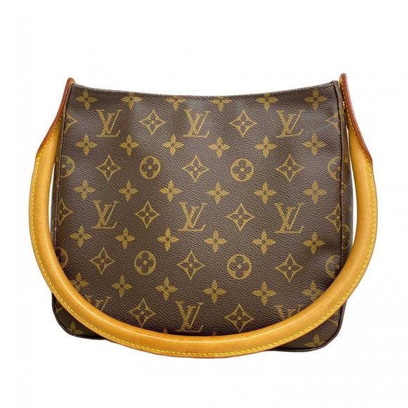 Louis Vuitton Monogram Looping MM Shoulder Bag M51146 Brown  Women's - Picture 1 of 16